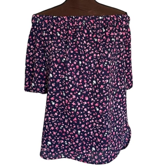 Michael Kors Off-the-Shoulder Floral Top – Size XS - Picture 2 of 4